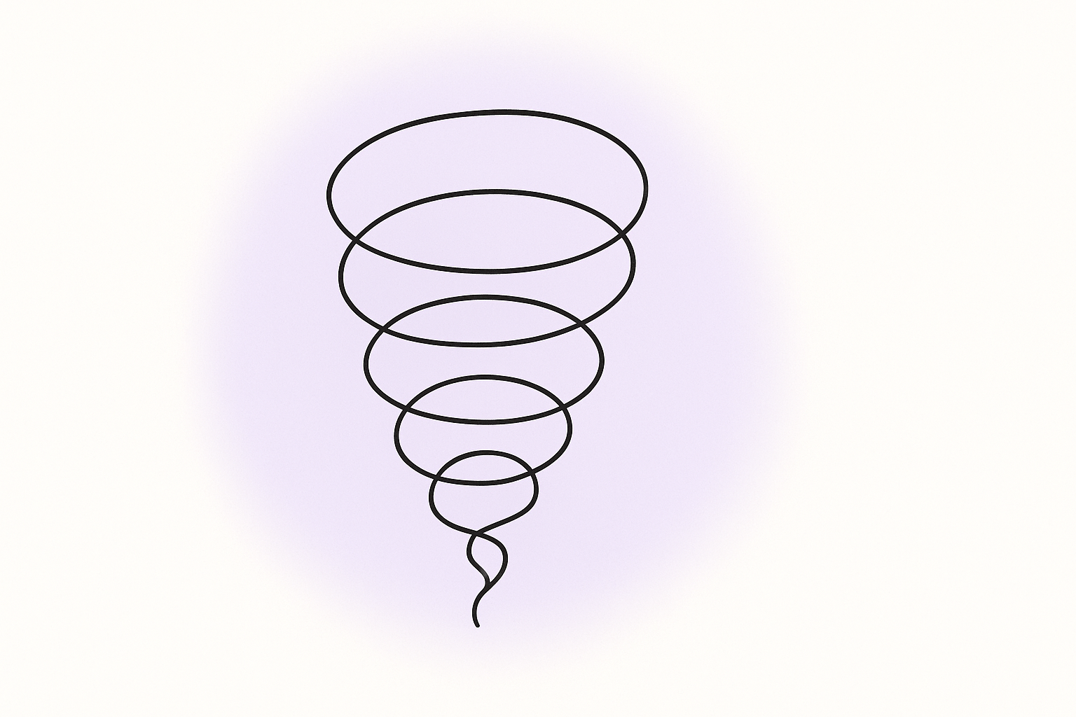 Abstract watercolor suggesting night sweats and disrupted sleep in soft cream, sage, and rose tones.