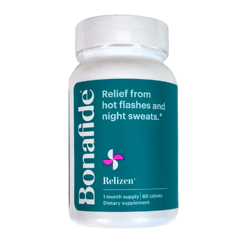 Relizen Hot Flash and Night Sweat Relief bottle